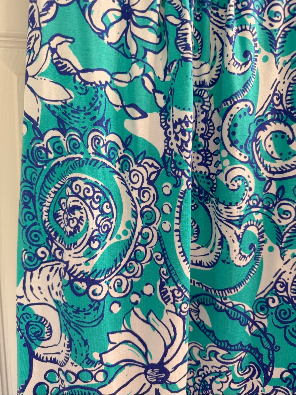 NWT Lilly Pulitzer Holbrook Strapless Maxi Dress in
"Montauk Seafoam Green" - Picture 10 of 13